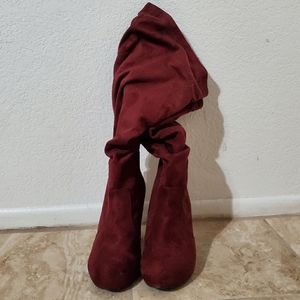 Torrid Maroon SuedeBoots